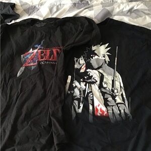 Men’s Kaisen and Legend of Zelda T’s